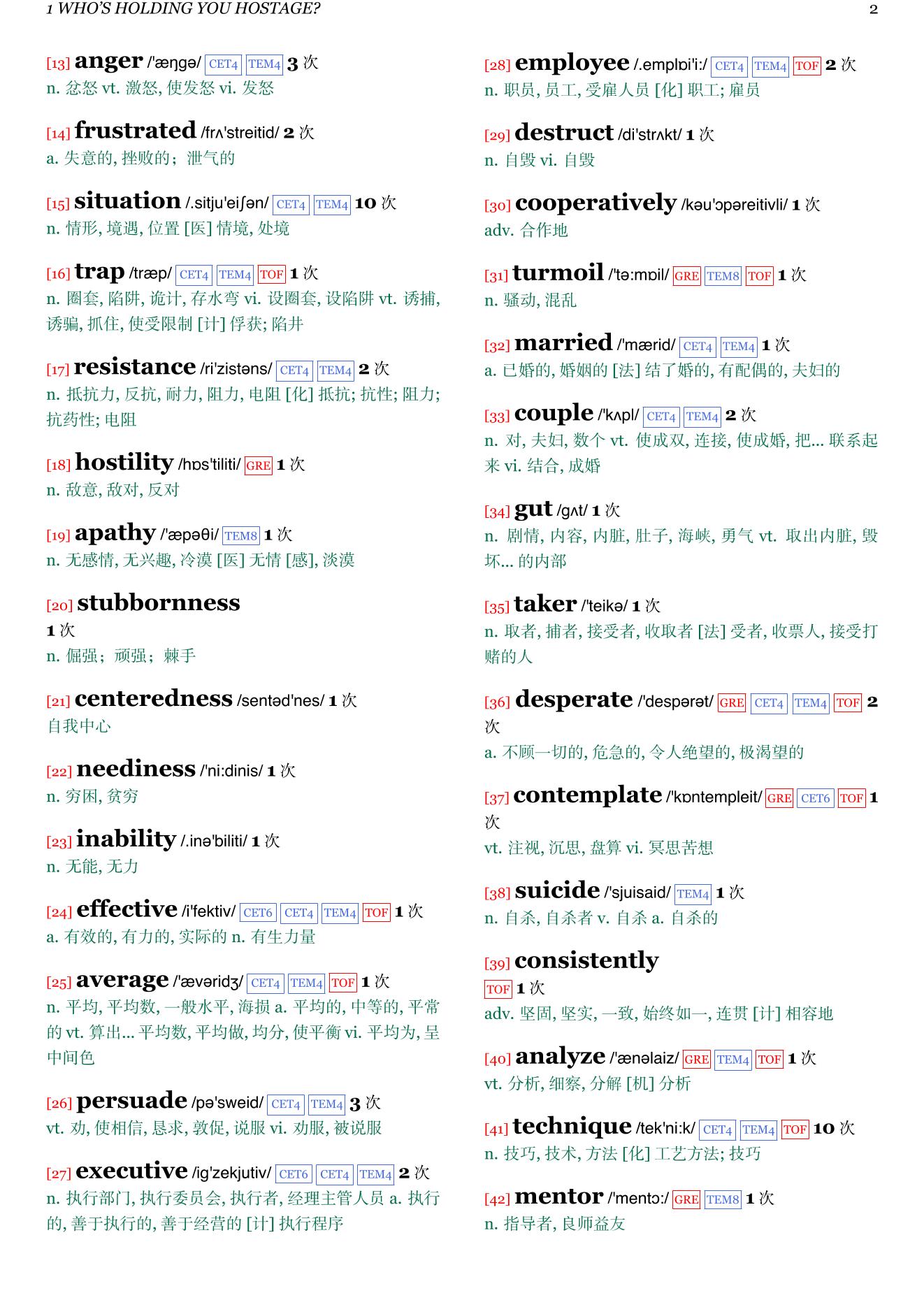 Just Listen: Discover the Secret to Getting Through to Absolutely Anyone章节单词统计