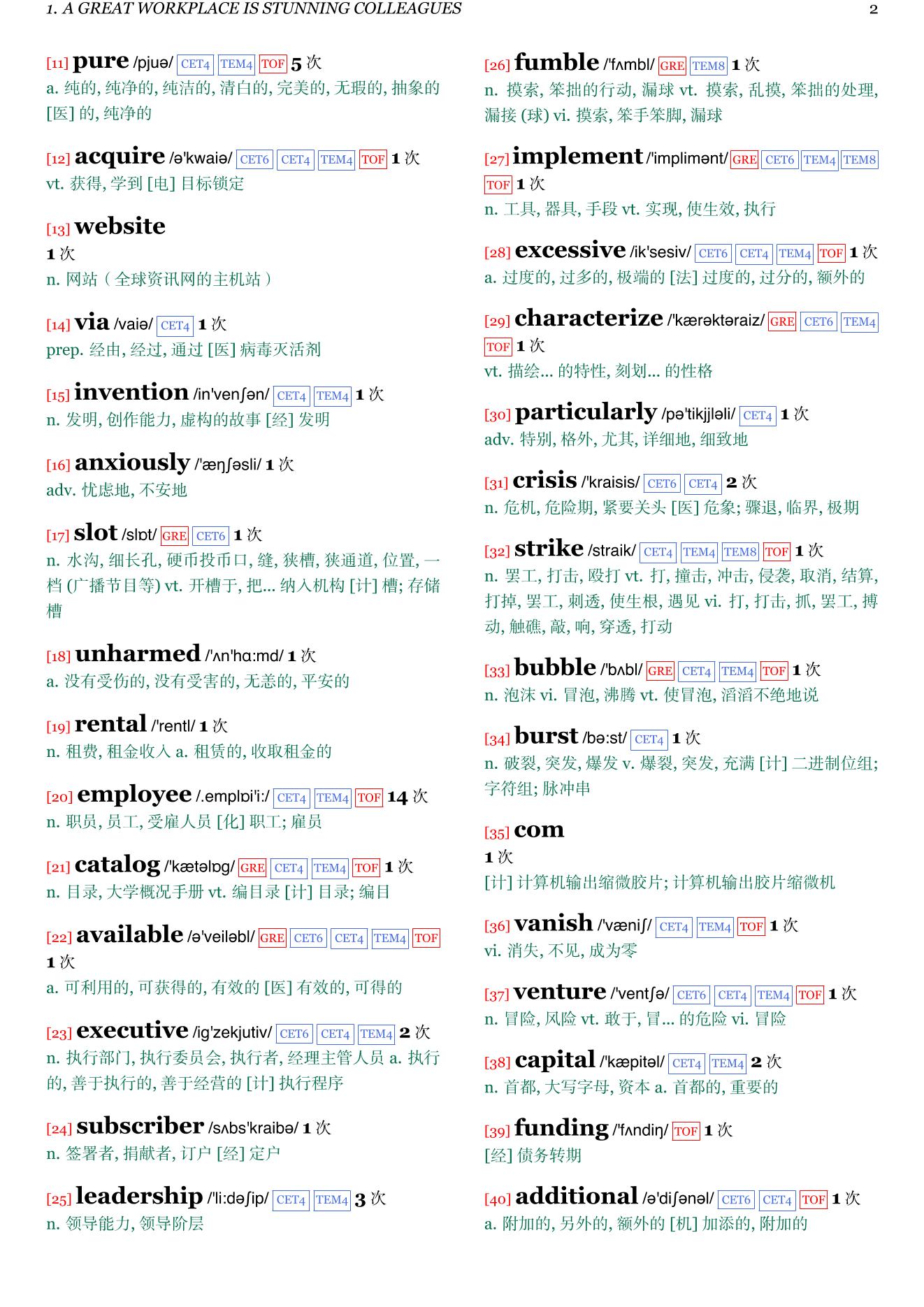No Rules Rules: Netflix and the Culture of Reinvention章节单词统计