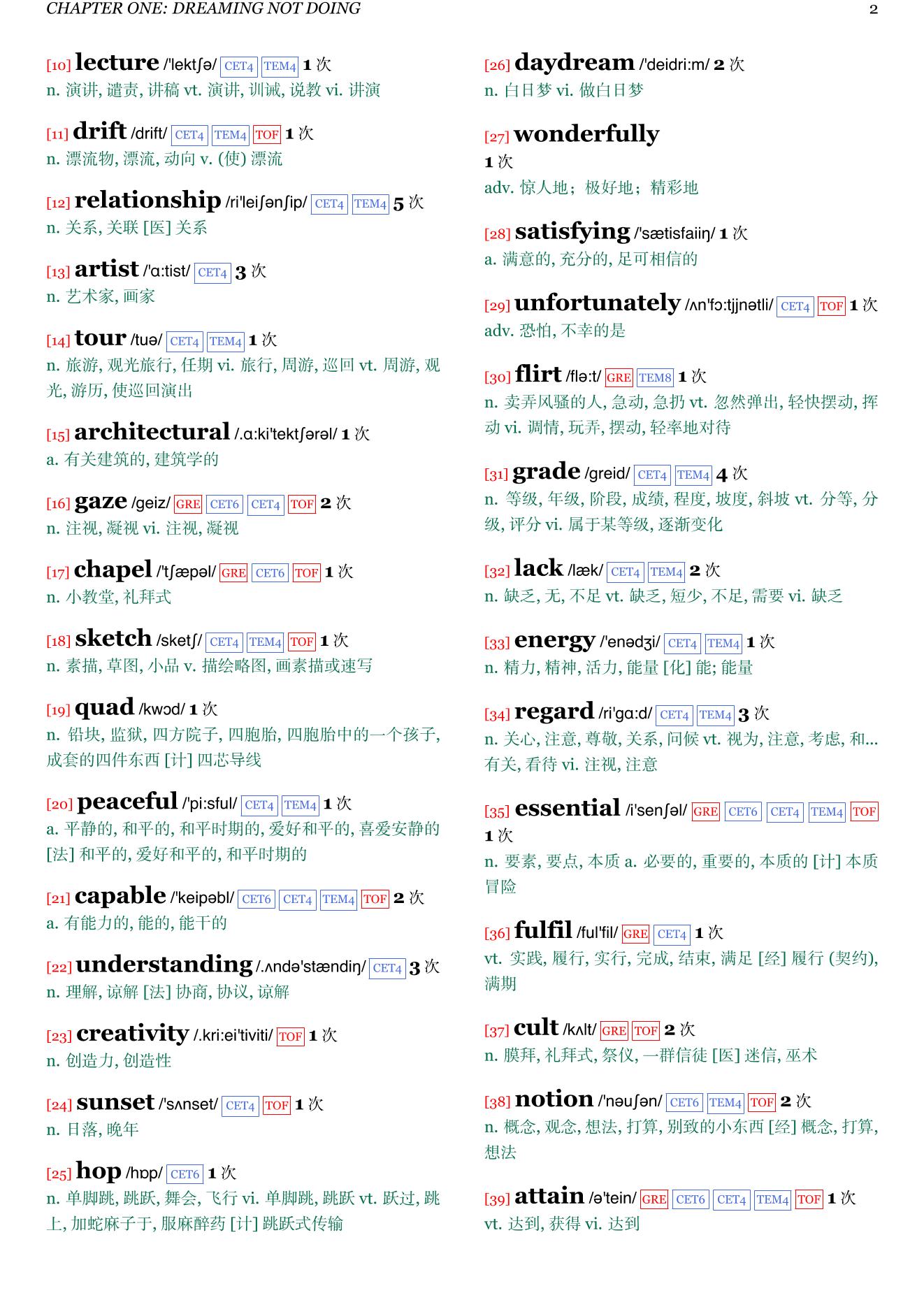 Rethinking Positive Thinking: Inside the New Science of Motivation章节单词统计