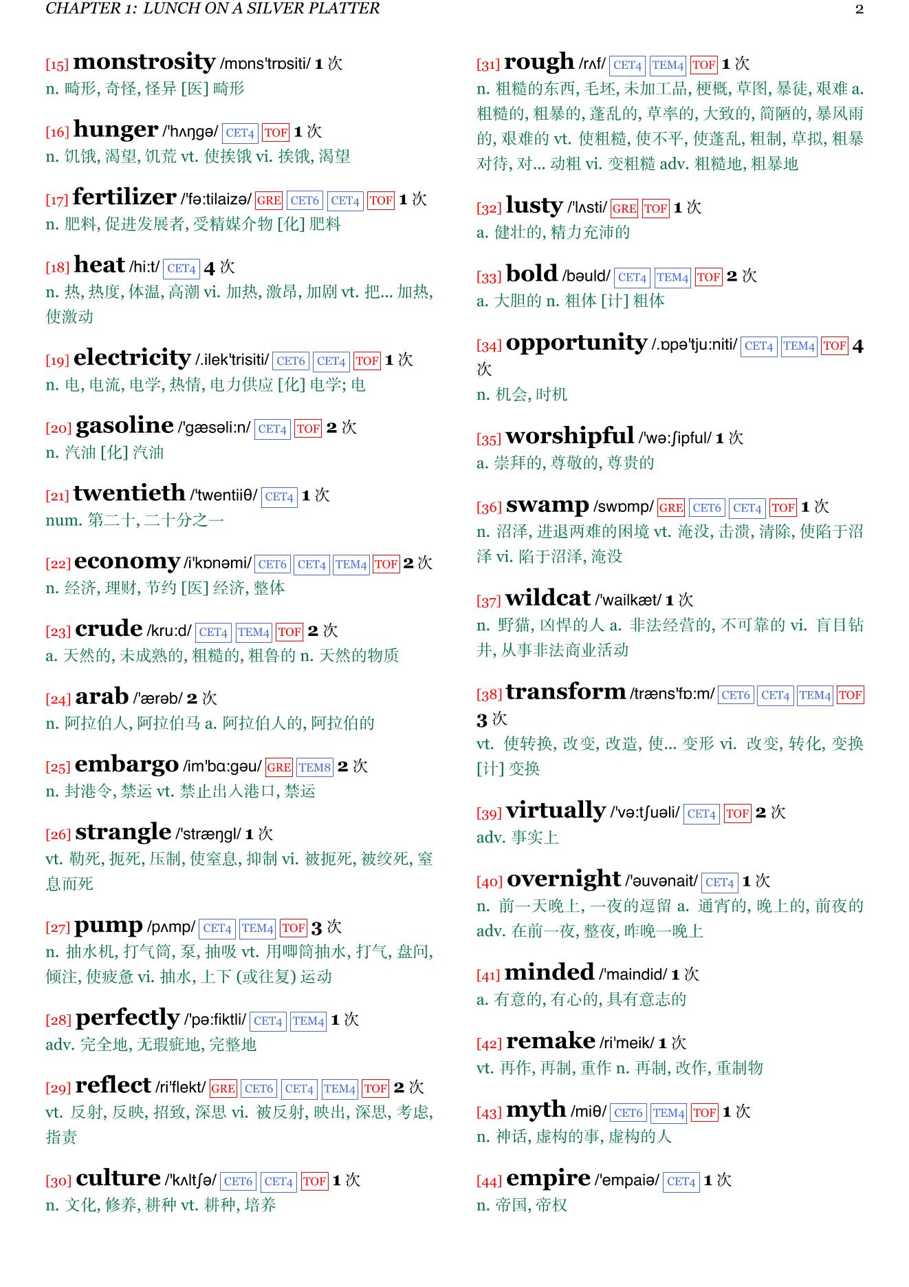 The Smartest Guys in the Room: The Amazing Rise and Scandalous Fall of Enron章节单词统计