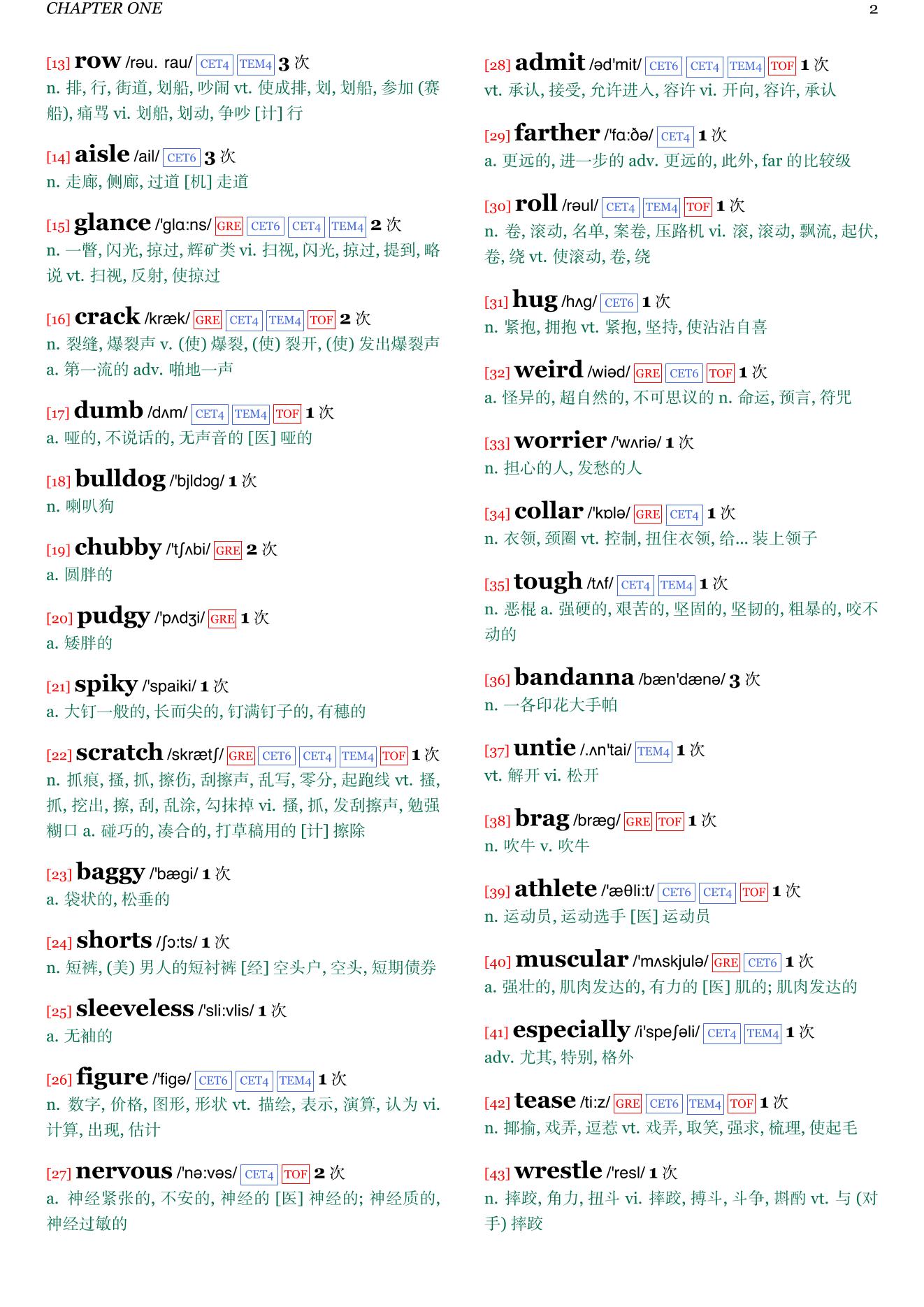 Welcome to Camp Nightmare-The Ghost Next Door章节单词统计