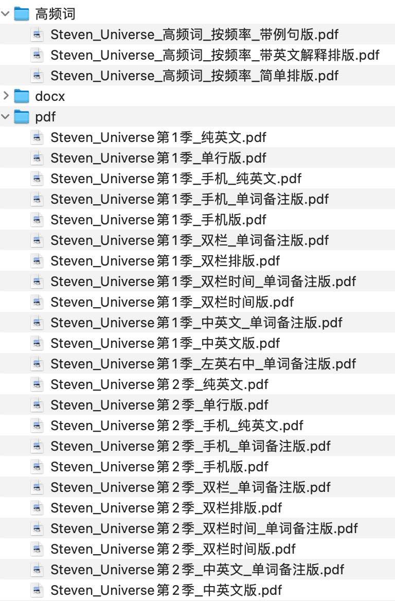 宇宙小子(Steven Universe)剧本